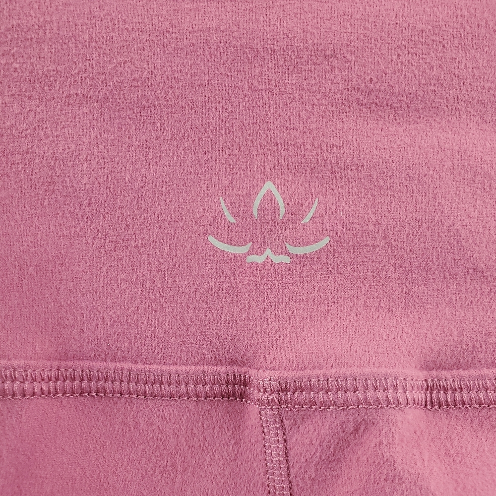 Beyond Yoga Caught In Midi High Waisted Legging Dusty Rose Pink NEW - Picture 5 of 7